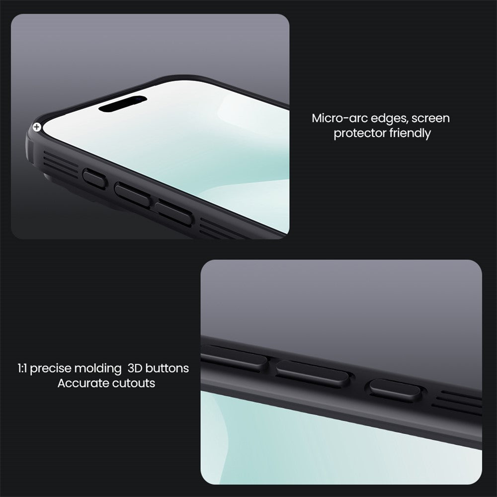 NILLKIN Camshield Pro for iPhone 18 Pro / 17 Pro Case Compatible with MagSafe TPU + PC Phone Cover with Slider Camera