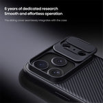 NILLKIN Camshield Pro for iPhone 18 Pro / 17 Pro Case Compatible with MagSafe TPU + PC Phone Cover with Slider Camera