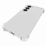 Samsung Galaxy S23+ TPU-mobilskal Fallskydd Mobilmobilskal Stötsäkert Reptåligt Texturerat HD Genomskinligt Skal