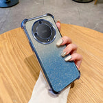 For Honor X9a 5G Case Glitter TPU Phone Cover with Reinforced Corners