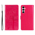 For Samsung Galaxy A18 5G / A17 5G / A26 5G / A16 5G / A16 4G Phone Case with Stand Cat Tree Pattern Leather Wallet Mobile Cover