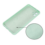 Til Samsung Galaxy A04 4G (164,4 x 76,3 x 9,1 mm) Flydende Silikone Telefoncover Ridsefast Blødt Fiberfor Kamerabeskyttelsescover med Rem