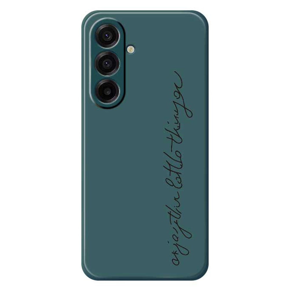 Skal för Samsung Galaxy A18 5G / A18 4G / A17 5G / A17 4G, WordArt-mönster, rak kant, TPU-baksida
