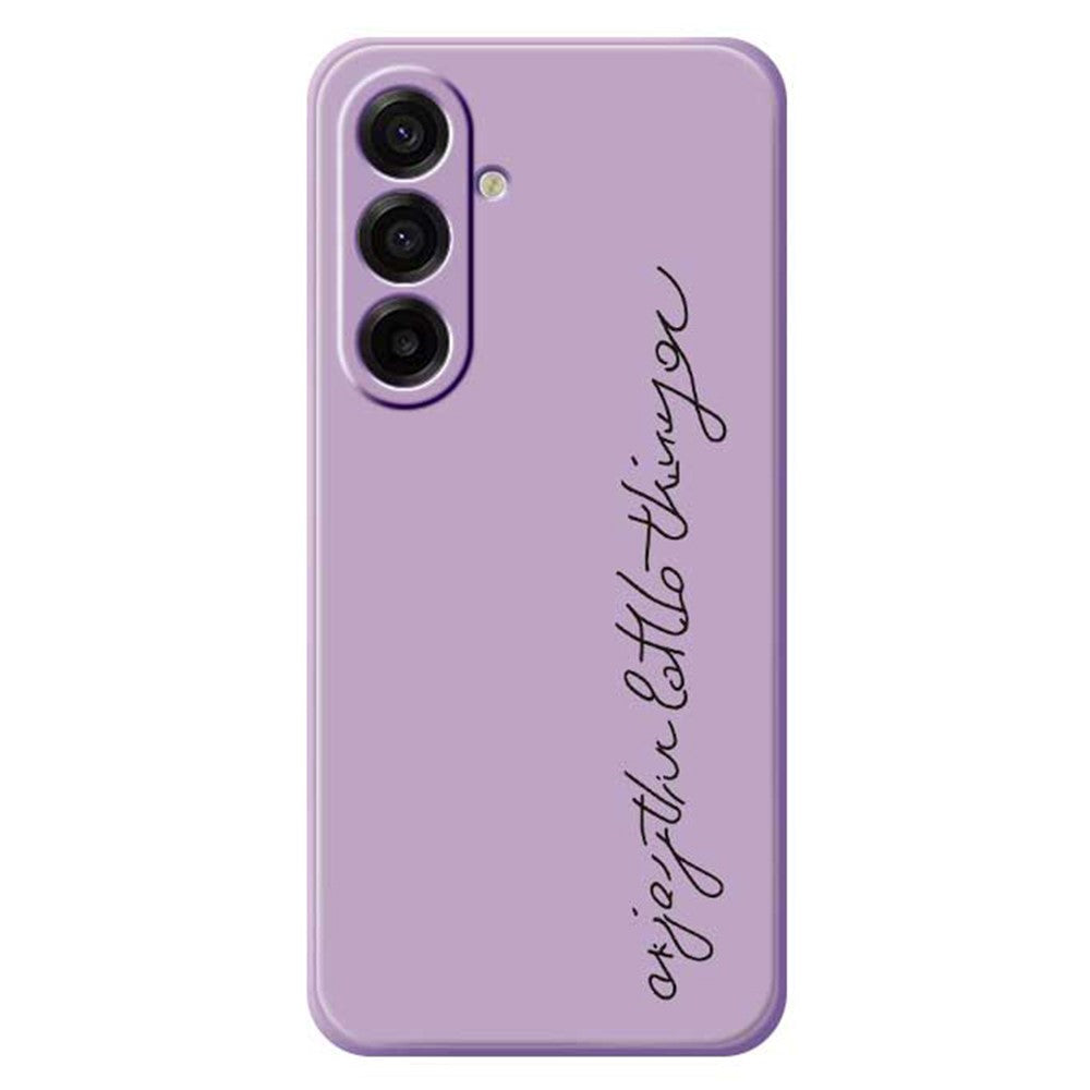 Skal för Samsung Galaxy A18 5G / A18 4G / A17 5G / A17 4G, WordArt-mönster, rak kant, TPU-baksida