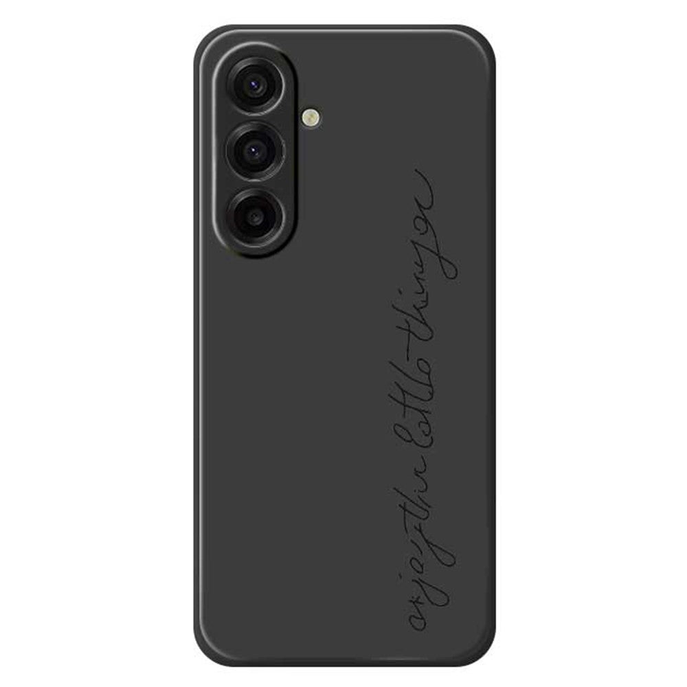 Skal för Samsung Galaxy A18 5G / A18 4G / A17 5G / A17 4G, WordArt-mönster, rak kant, TPU-baksida