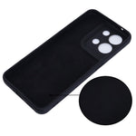 For Oppo Reno8 5G (Global Version) Soft Liquid Silicone Case Anti-Fingerprint Anti-Scratch Fiber Lining Camera Protective Phone Cover with Strap