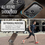 CASEME For iPhone 18 Pro / 17 Pro Wallet Case  013 Series PU Leather Phone Cover Stand