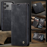CASEME 013 iPhone 18 Pro Max / 17 Pro Max Plånboksfodral - Svart
