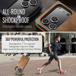 CASEME 013 iPhone 18 Pro Max / 17 Pro Max Plånboksfodral - Brun