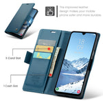 CASEME För Samsung Galaxy A18 5G / A18 4G / A17 5G / A17 4G Skal 023 Serien RFID-blockerande Glansigt Stativ mobilskal