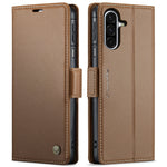 CASEME För Samsung Galaxy A18 5G / A18 4G / A17 5G / A17 4G Skal 023 Serien RFID-blockerande Glansigt Stativ mobilskal