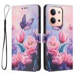 For Xiaomi Redmi 15C 4G (EU) (173mm) / 15C 5G (EU) (173mm) / Poco C85 4G (173mm) Case Pattern Printing PU Leather Phone Cover