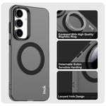 IMAK Magnetiskt Skal För Samsung Galaxy S25 FE Godisfärgat Stötsäkert TPU + PET Bakstycke