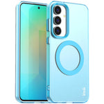 IMAK Magnetiskt Skal För Samsung Galaxy S25 FE Godisfärgat Stötsäkert TPU + PET Bakstycke