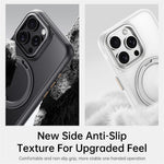 For iPhone 16 Pro Max Case Compatible with MagSafe Kickstand TPU PC Phone Back Cover