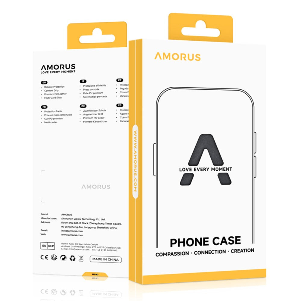AMORUS til Samsung Galaxy A34 5G cover Stødsikkert blødt TPU robust telefonbagcover