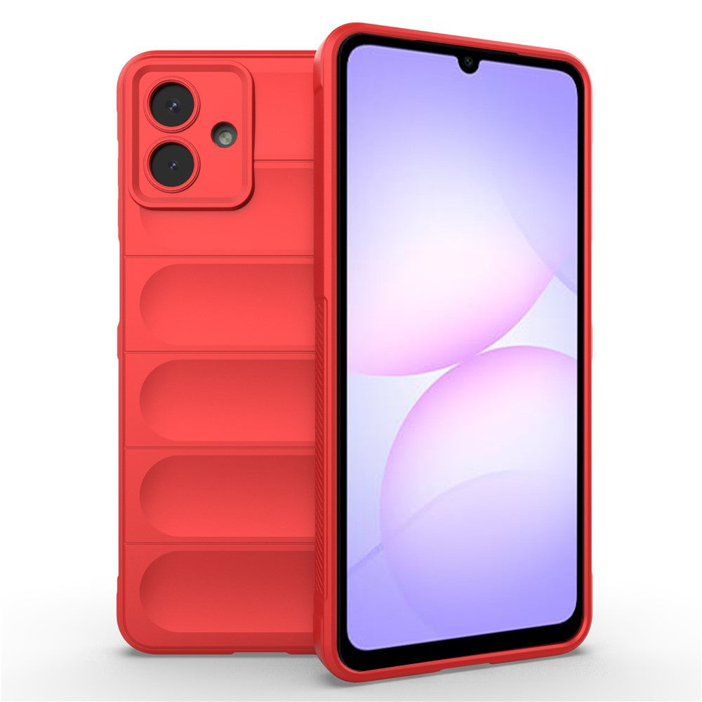 AMORUS For Samsung Galaxy A08 5G / A08 4G / A07 5G / A07 4G Case Shockproof Soft TPU Rugged Phone Back Cover