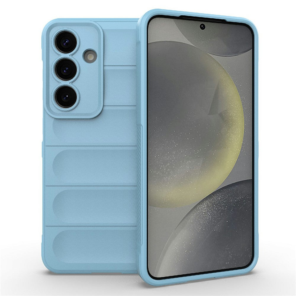 AMORUS til Samsung Galaxy S25 Cover Stødsikkert Blødt TPU Robust Telefonbagcover