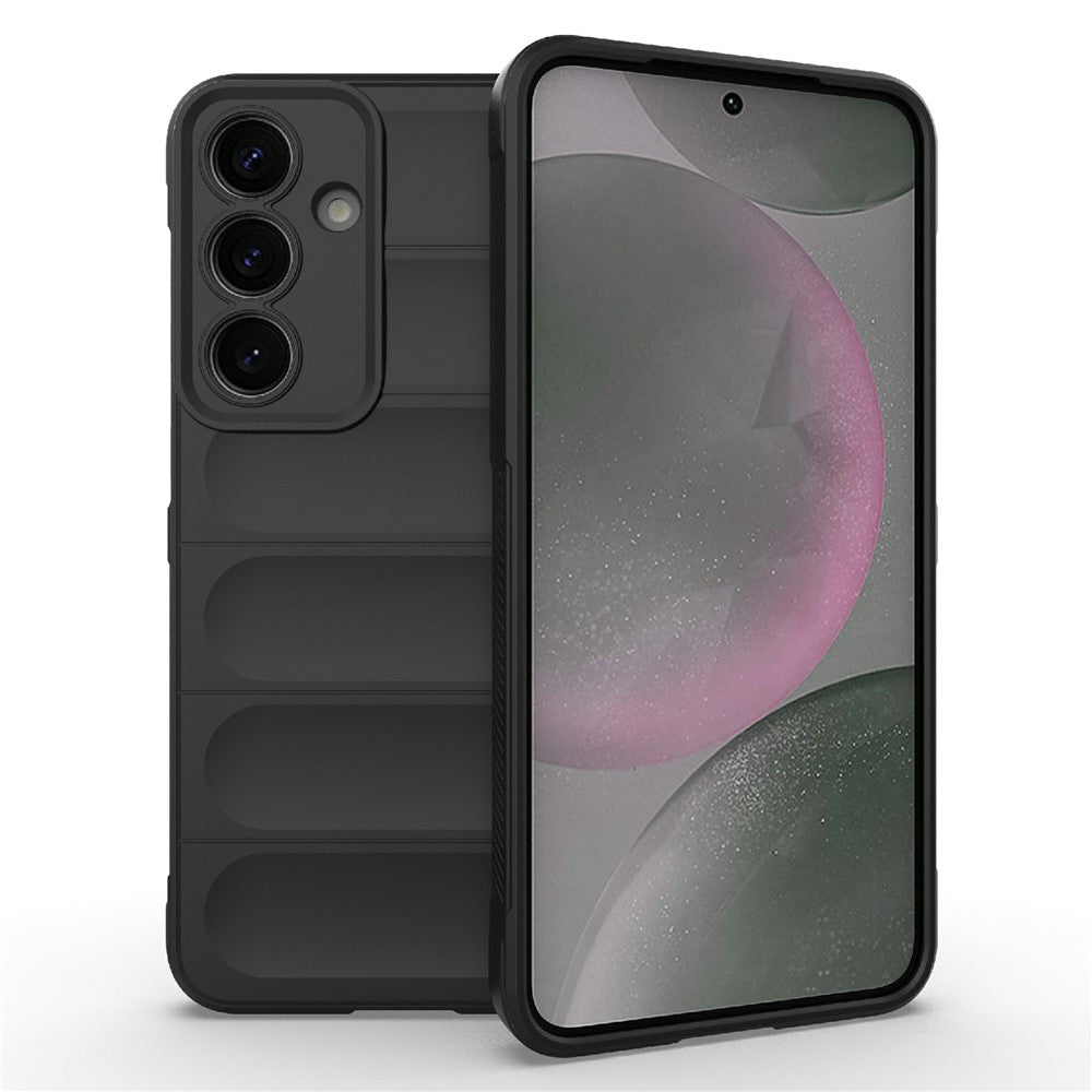 AMORUS Til Samsung Galaxy S25+ Cover Stødsikkert Blødt TPU Robust Telefon Bagcover