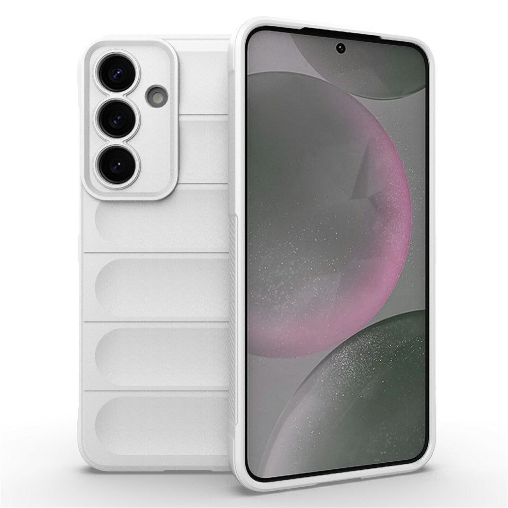 AMORUS Til Samsung Galaxy S25+ Cover Stødsikkert Blødt TPU Robust Telefon Bagcover