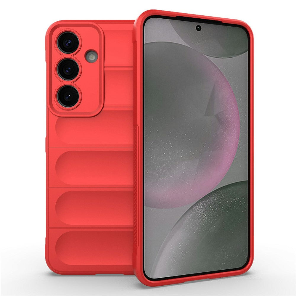 AMORUS Til Samsung Galaxy S25+ Cover Stødsikkert Blødt TPU Robust Telefon Bagcover