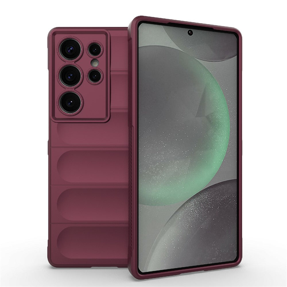 AMORUS For Samsung Galaxy S25 Ultra Case Shockproof Soft TPU Rugged Phone Back Cover