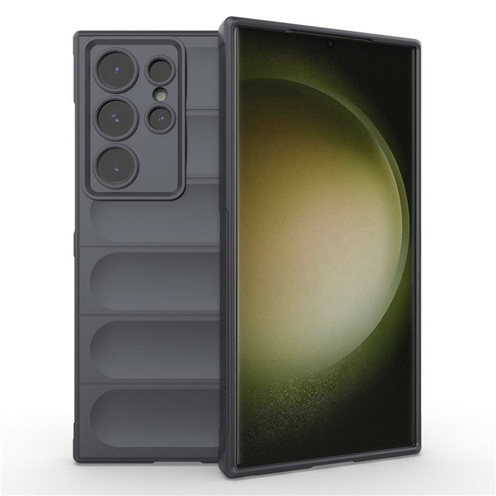 AMORUS For Samsung Galaxy S24 Ultra Case Shockproof Soft TPU Rugged Phone Back Cover