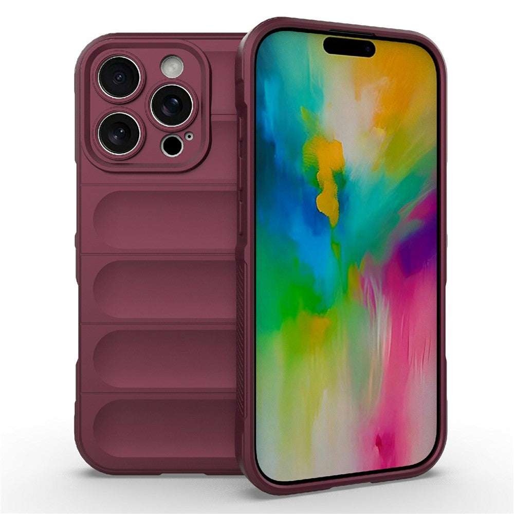 AMORUS For iPhone 16 Pro Max Case Shockproof Soft TPU Rugged Phone Back Cover