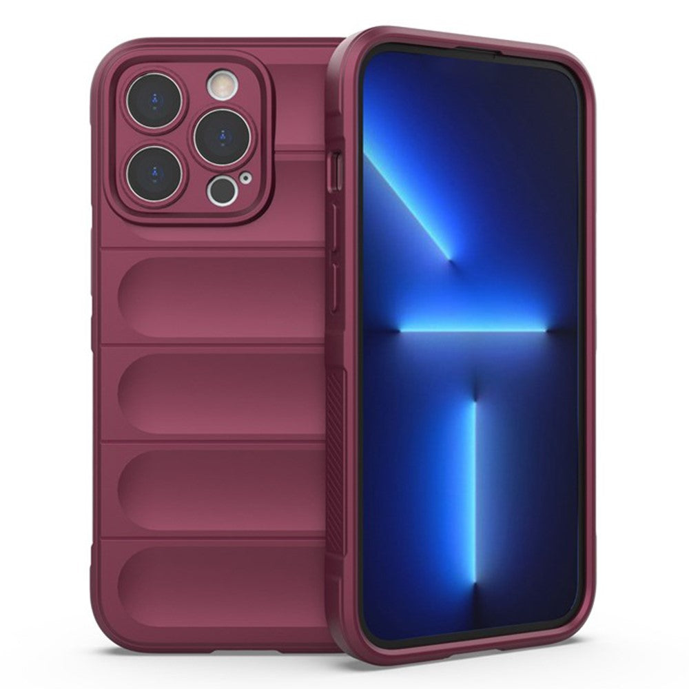 AMORUS For iPhone 13 Pro Case Shockproof Soft TPU Rugged Phone Back Cover