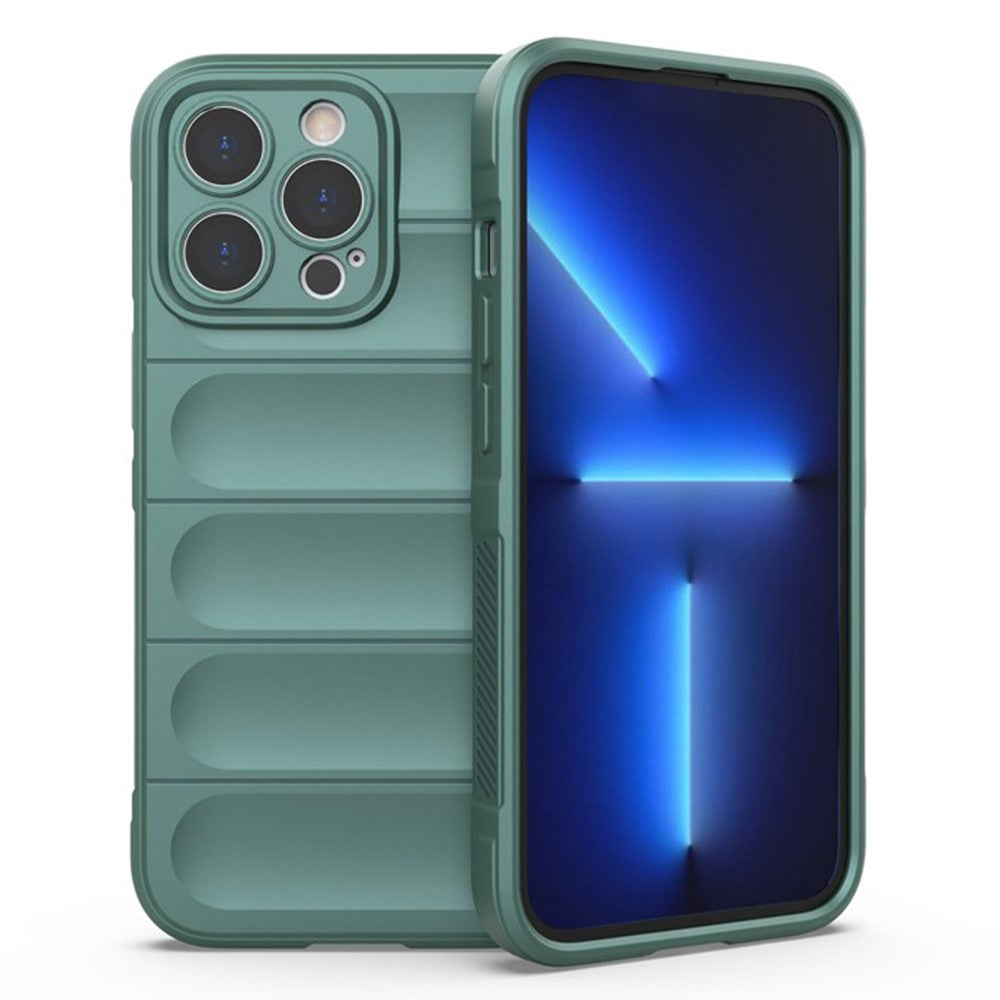 AMORUS For iPhone 14 Pro Case Shockproof Soft TPU Rugged Phone Back Cover