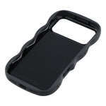 For iPhone 17 Pro Max Case TPU Protective Phone Cover Unique Curly Wave Frame