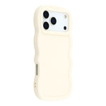 For iPhone 17 Pro Max Case TPU Protective Phone Cover Unique Curly Wave Frame