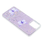 Til Samsung Galaxy A08 5G / A08 4G / A07 4G etui Epoxy PVC-sommerfugl TPU æstetisk telefoncover
