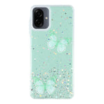 Til Samsung Galaxy A08 5G / A08 4G / A07 4G etui Epoxy PVC-sommerfugl TPU æstetisk telefoncover