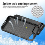 AMORUS Telefoncover til iPhone SE (2022) / (2020) / 8 / 7 PC TPU Bagcover med Skydbar Kortlåge