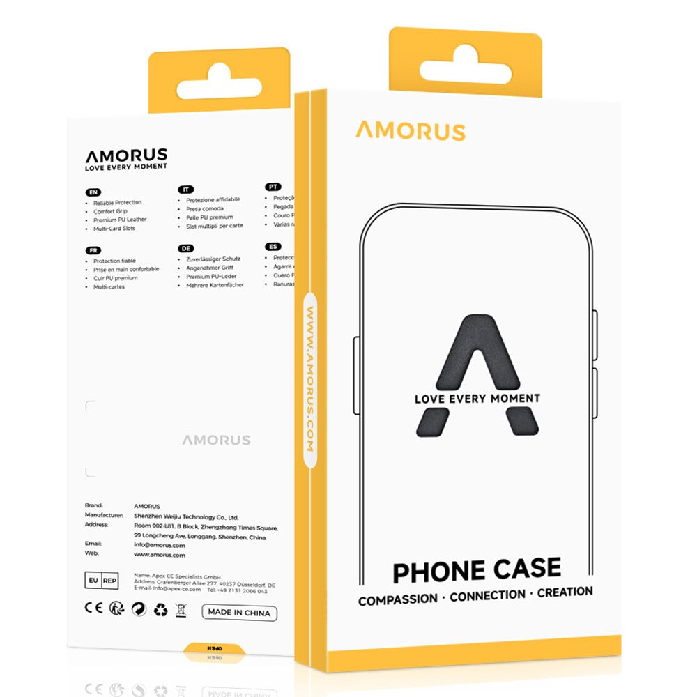AMORUS For Oppo Reno13 5G (Global) Case Shockproof Soft TPU Rugged Phone Back Cover