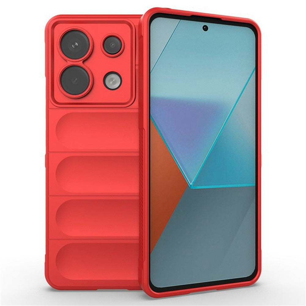 AMORUS For Xiaomi Redmi Note 13 Pro 5G  /  Poco X6 5G Case Shockproof Soft TPU Rugged Phone Back Cover