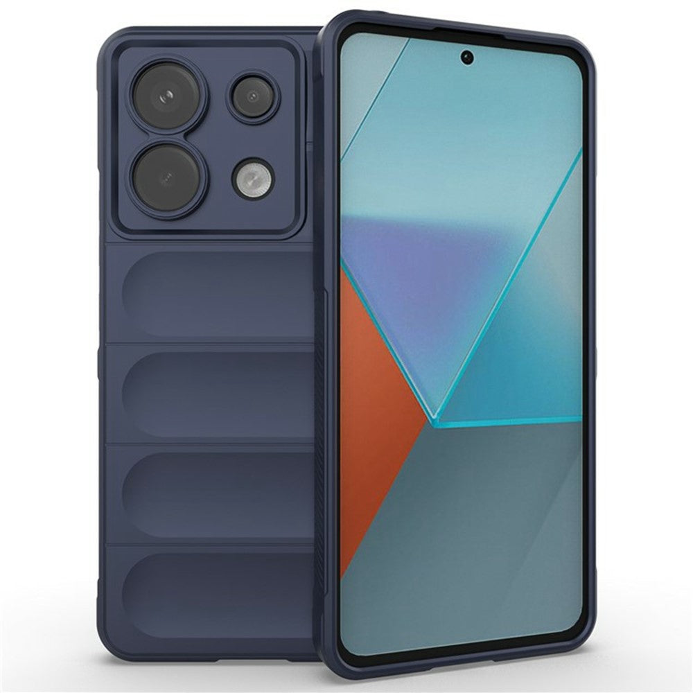 AMORUS For Xiaomi Redmi Note 13 Pro 5G  /  Poco X6 5G Case Shockproof Soft TPU Rugged Phone Back Cover
