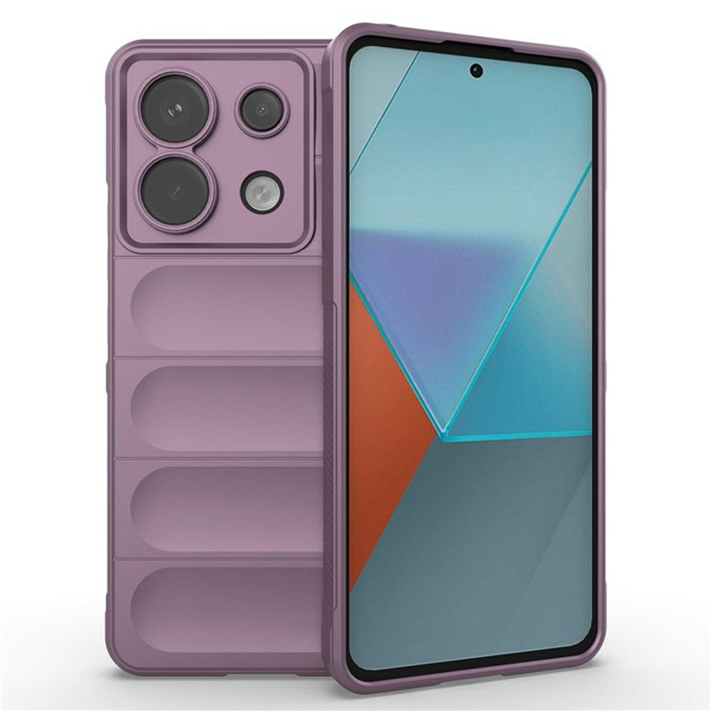 AMORUS For Xiaomi Redmi Note 13 Pro 5G  /  Poco X6 5G Case Shockproof Soft TPU Rugged Phone Back Cover