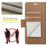CASEME For iPhone 18 Pro Max / 17 Pro Max Case  023 Series RFID Blocking Leather Wallet Stand Phone Cover