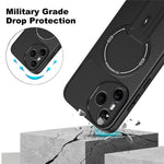 For Honor 400 Pro 5G (Global) Case with Kickstand Carbon Fiber Texture PC + TPU Phone Cover