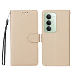 For Xiaomi Redmi 15 4G (EU) (171mm) Case RFID Blocking 3 Card Slots PU Leather Phone Cover with Wrist Strap