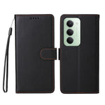 For Xiaomi Redmi 15 4G (EU) (171mm) Case RFID Blocking 3 Card Slots PU Leather Phone Cover with Wrist Strap