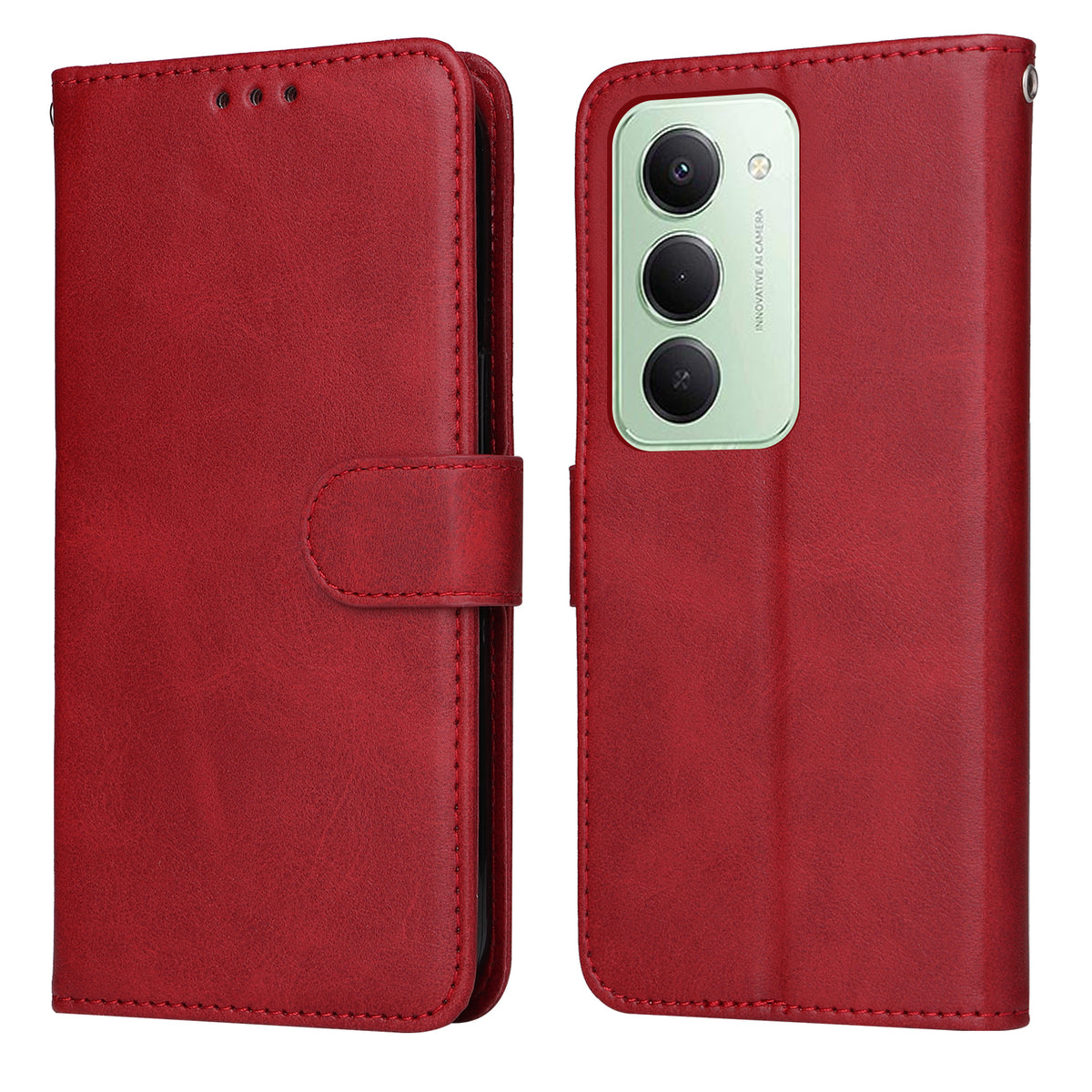 For Xiaomi Redmi 15 4G (EU) (171mm) Case Wallet PU Leather Folio Flip Phone Cover