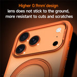 SULADA For iPhone 18 Pro Max / 17 Pro Max Case Magnetic Case Anti-Fingerprints Matte TPU + PC Phone Cover with Kickstand