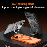 SULADA For iPhone 18 Pro Max / 17 Pro Max Case Magnetic Case Anti-Fingerprints Matte TPU + PC Phone Cover with Kickstand