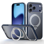 SULADA For iPhone 18 Pro Max / 17 Pro Max Case Magnetic Case Anti-Fingerprints Matte TPU + PC Phone Cover with Kickstand