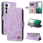 For Xiaomi Redmi 15 4G (EU) (171mm) Leather Wallet Cases Skin Touch Phone Cover Stand with Strap