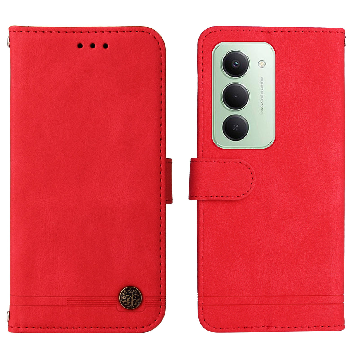 For Xiaomi Redmi 15 4G (EU) (171mm) Leather Wallet Cases Skin Touch Phone Cover Stand with Strap