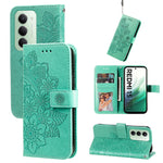 For Xiaomi Redmi 15 4G (EU) (171mm) Case Floral Pattern PU Leather Wallet Stand Phone Cover